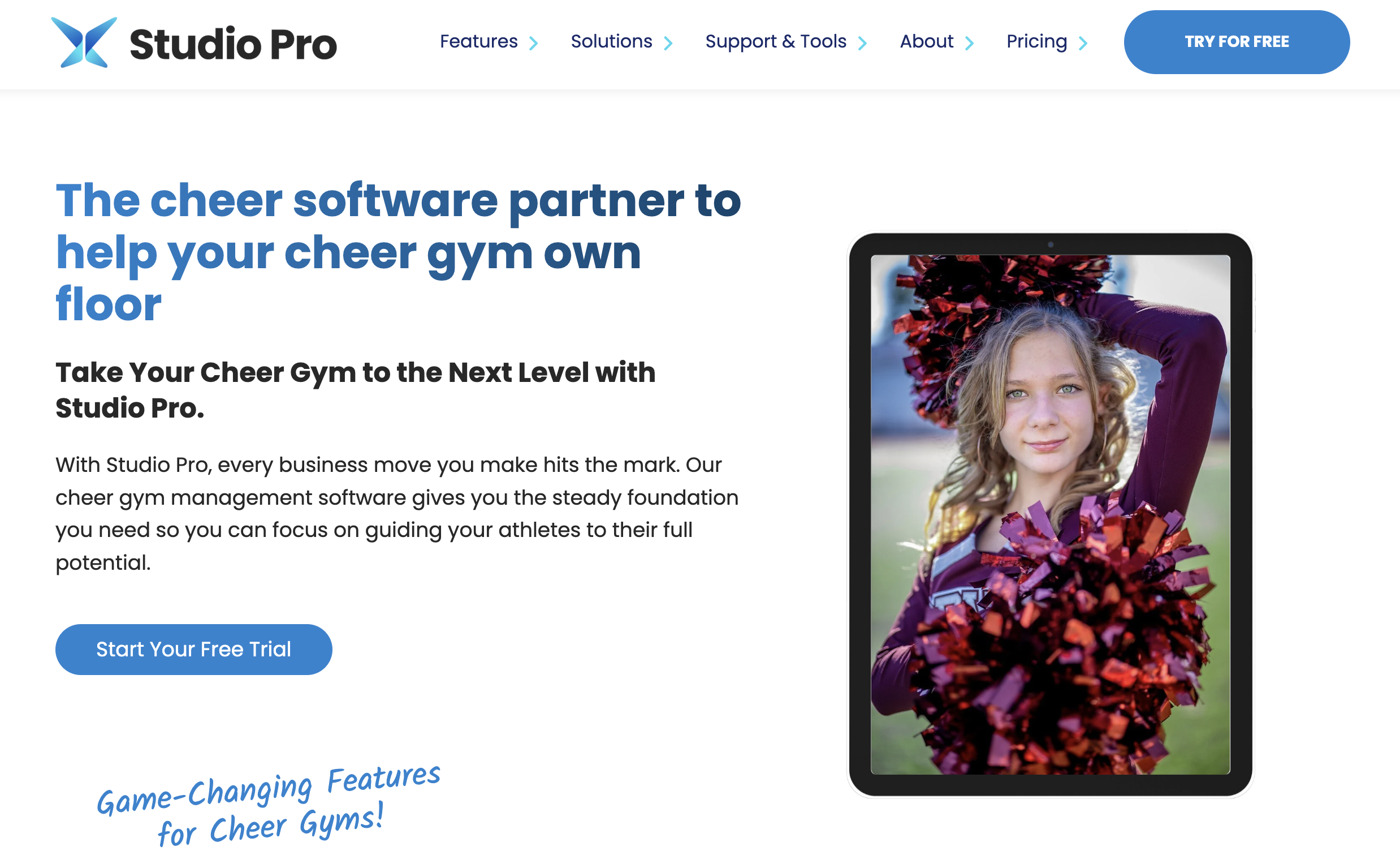 Studio Pro Cheerleading Software
